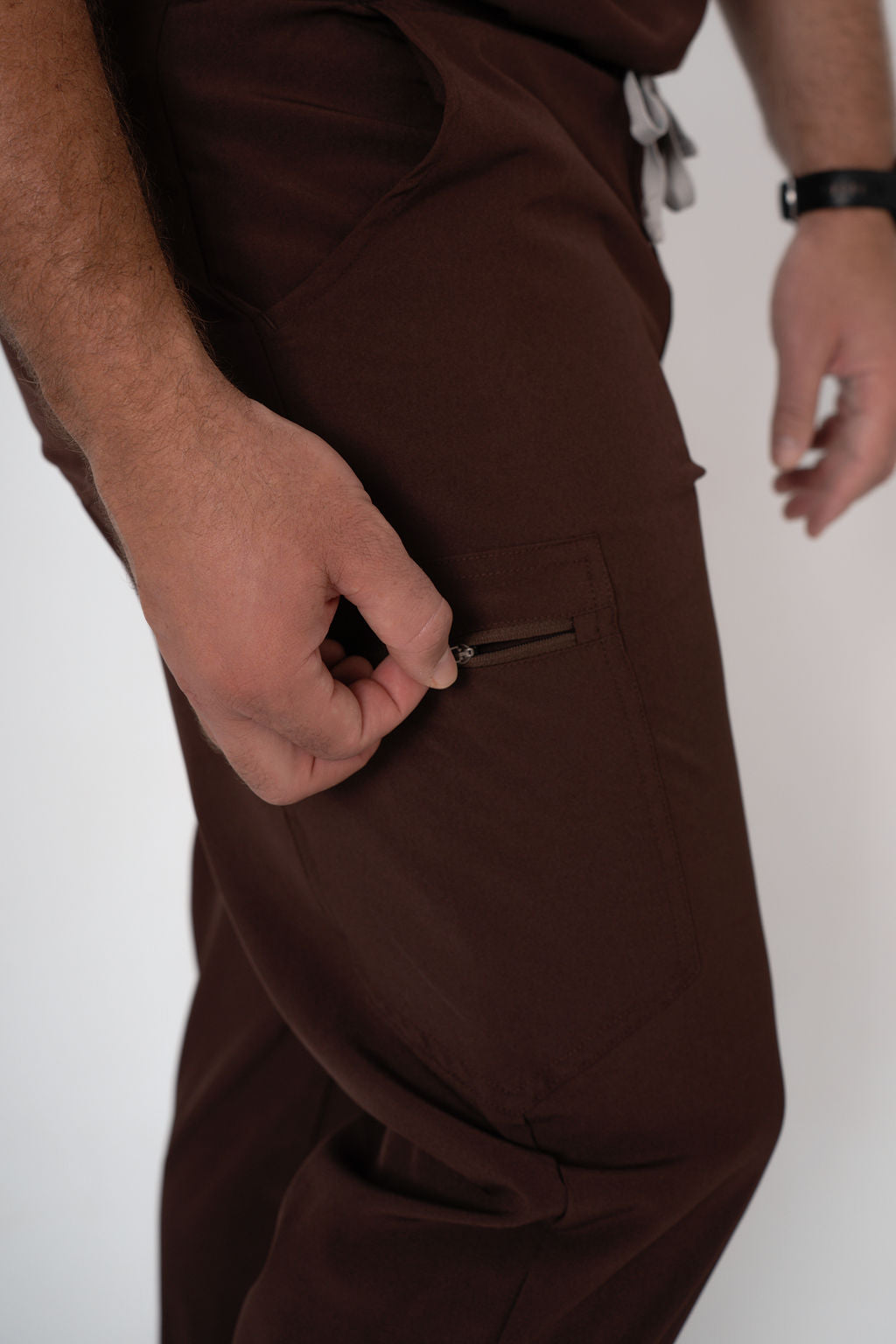 Cocoa Alex Three-Pocket Scrub Top and Leo Jogger Set