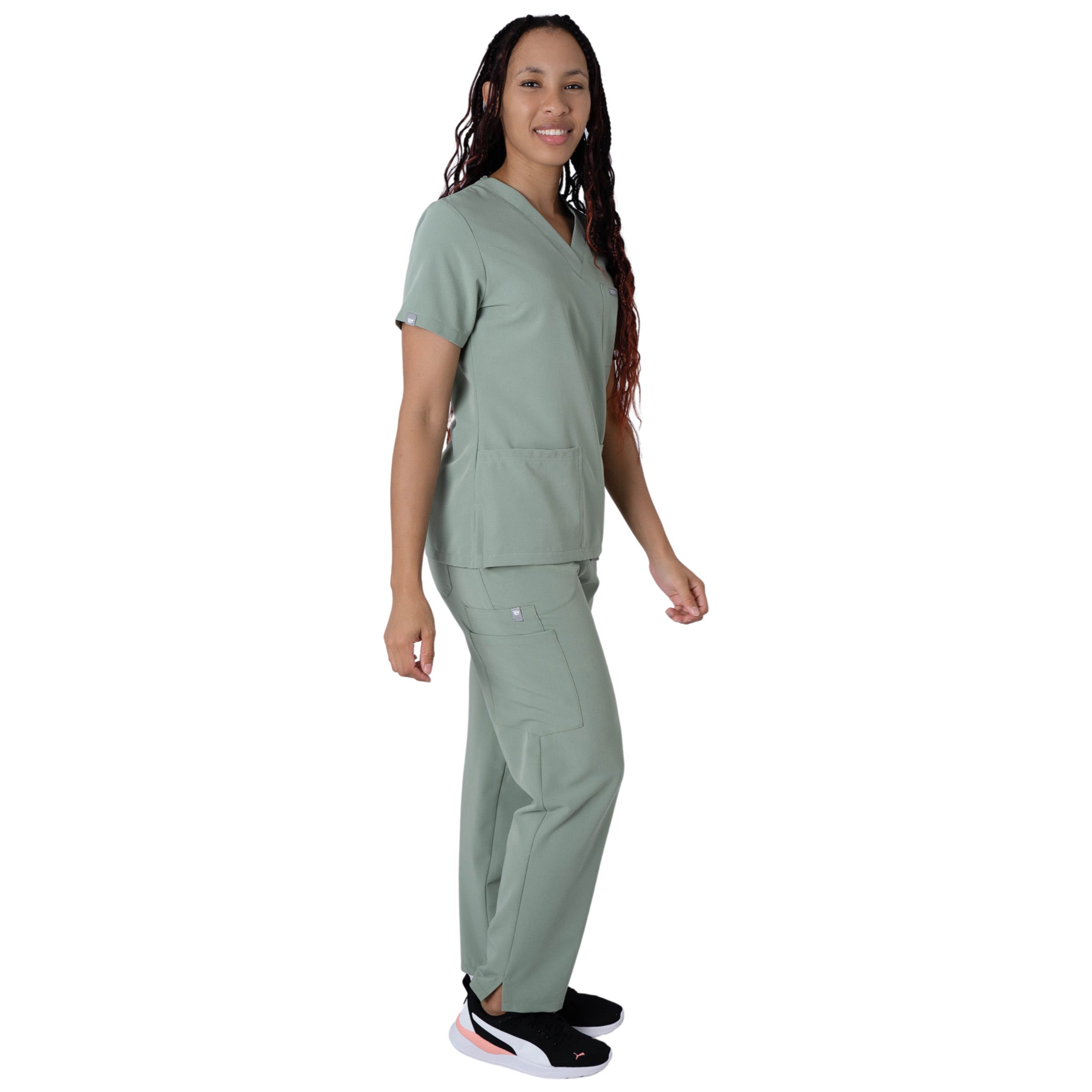 Core 2.0 Jane Three-Pocket Scrub Top