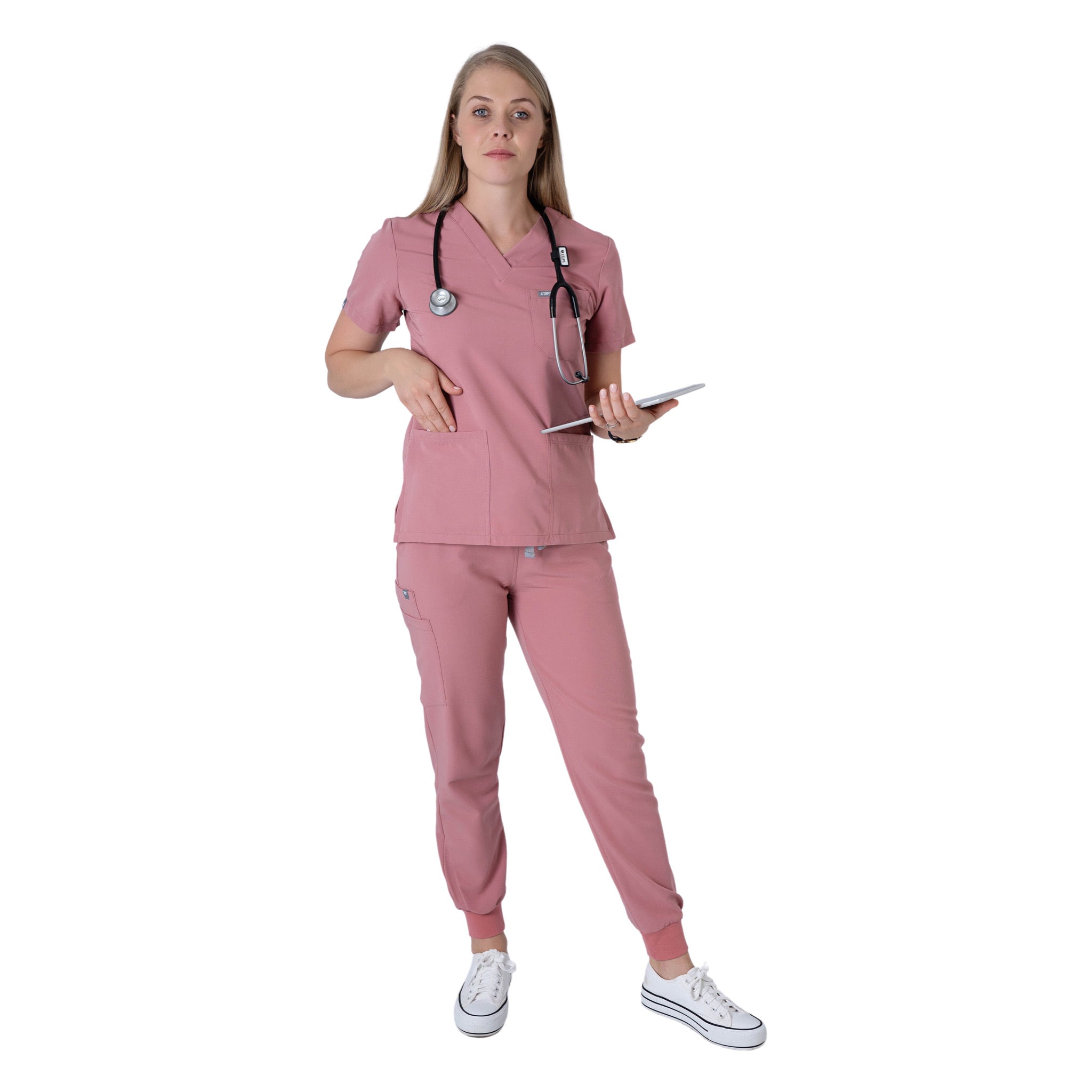 Core 2.0 Jane Three-Pocket Scrub Top