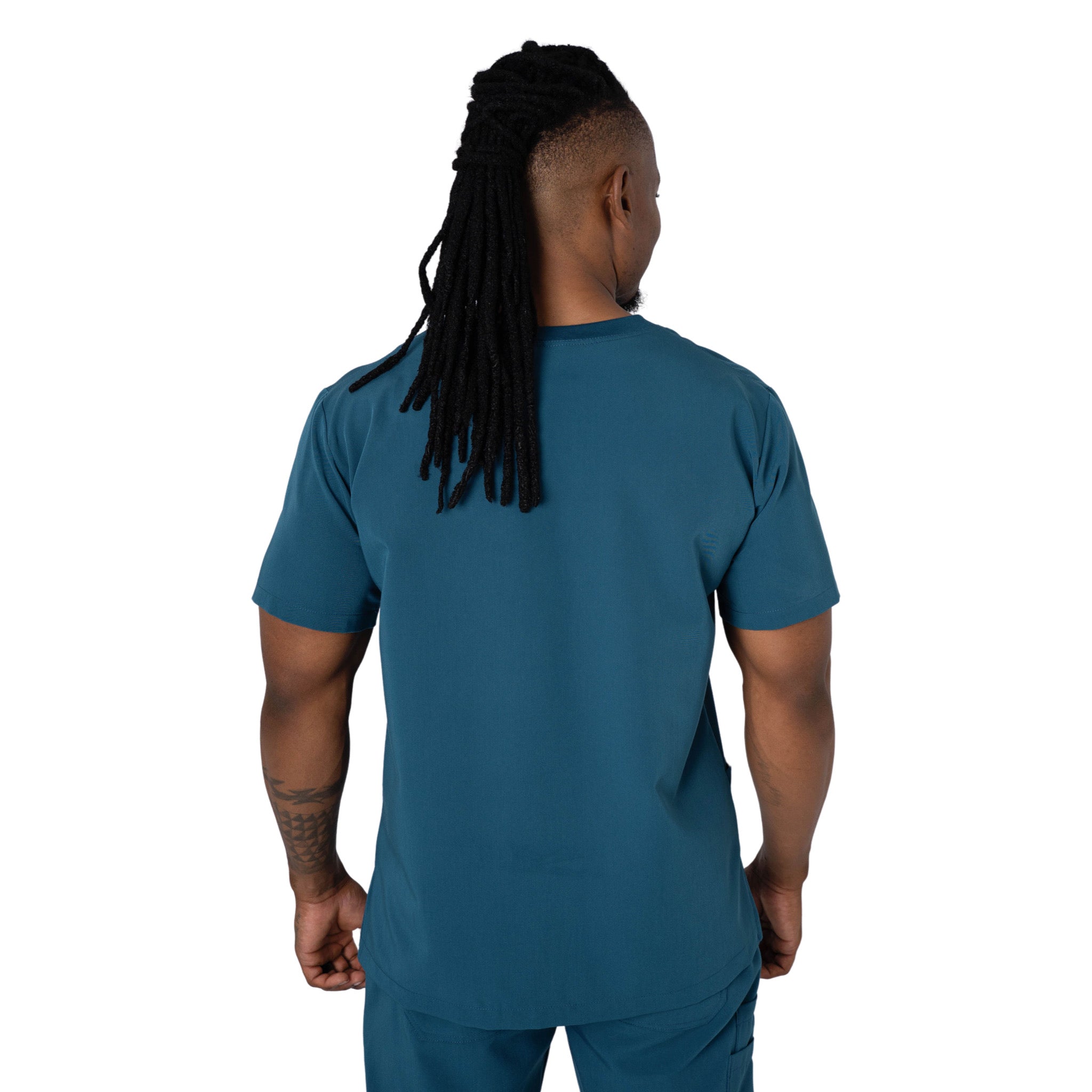 Core 2.0 Round-Neck Three-Pocket Scrub Top