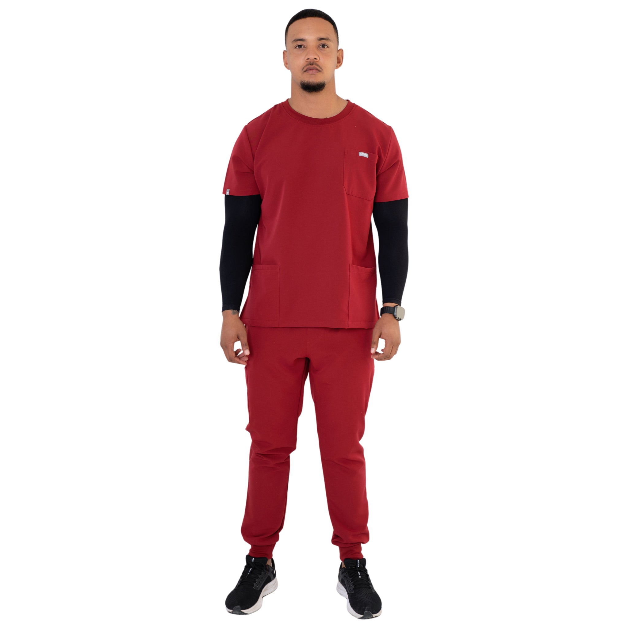 Core 2.0 Round-Neck Three-Pocket Scrub Top
