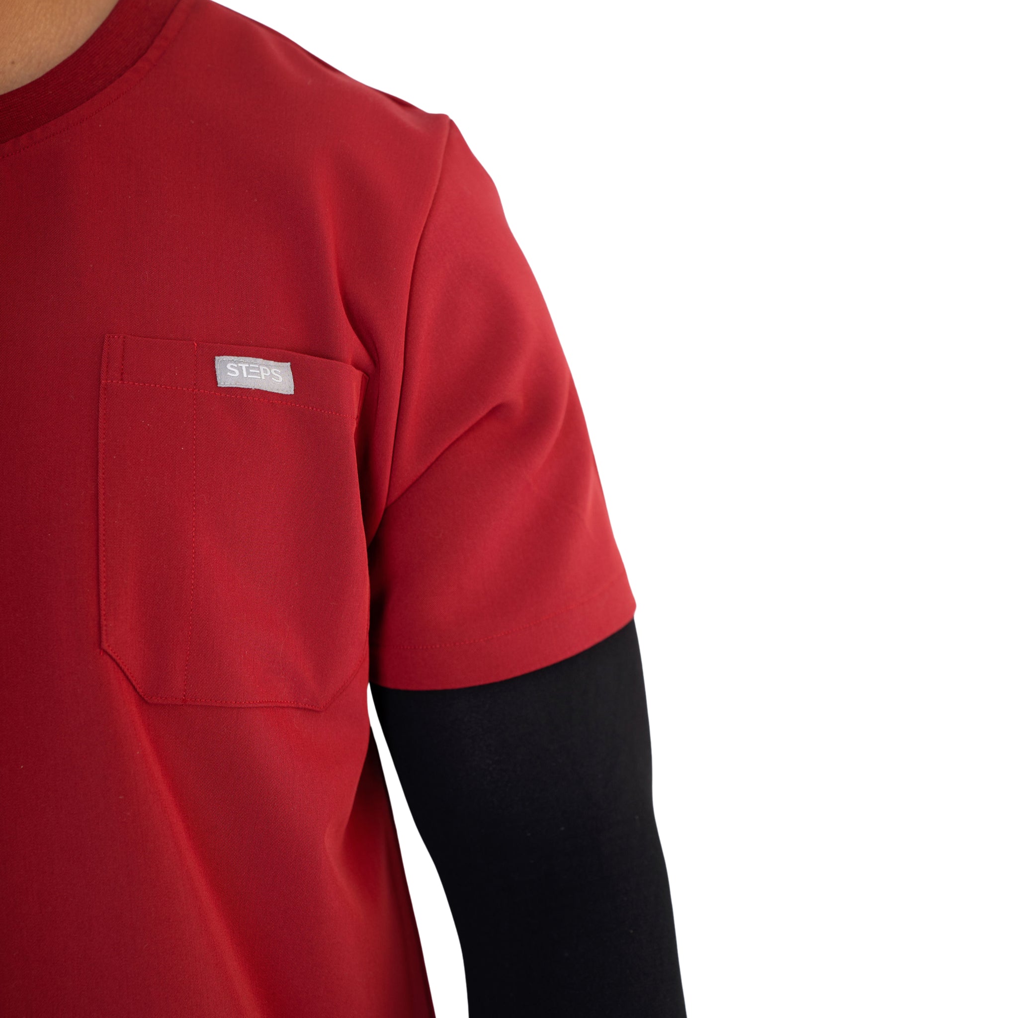 Core 2.0 Round-Neck Three-Pocket Scrub Top
