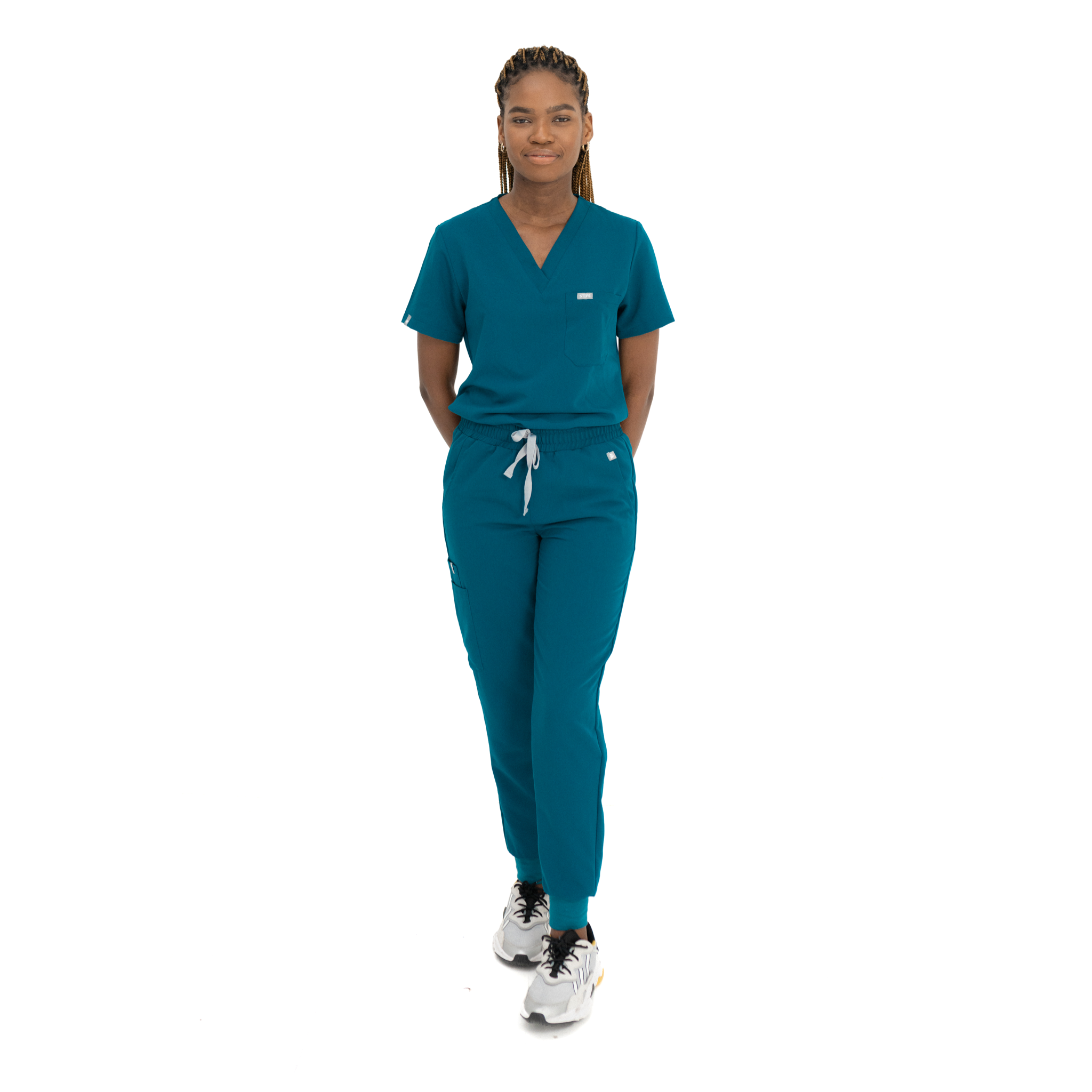 Core 2.0 Jane One-Pocket Scrub Top