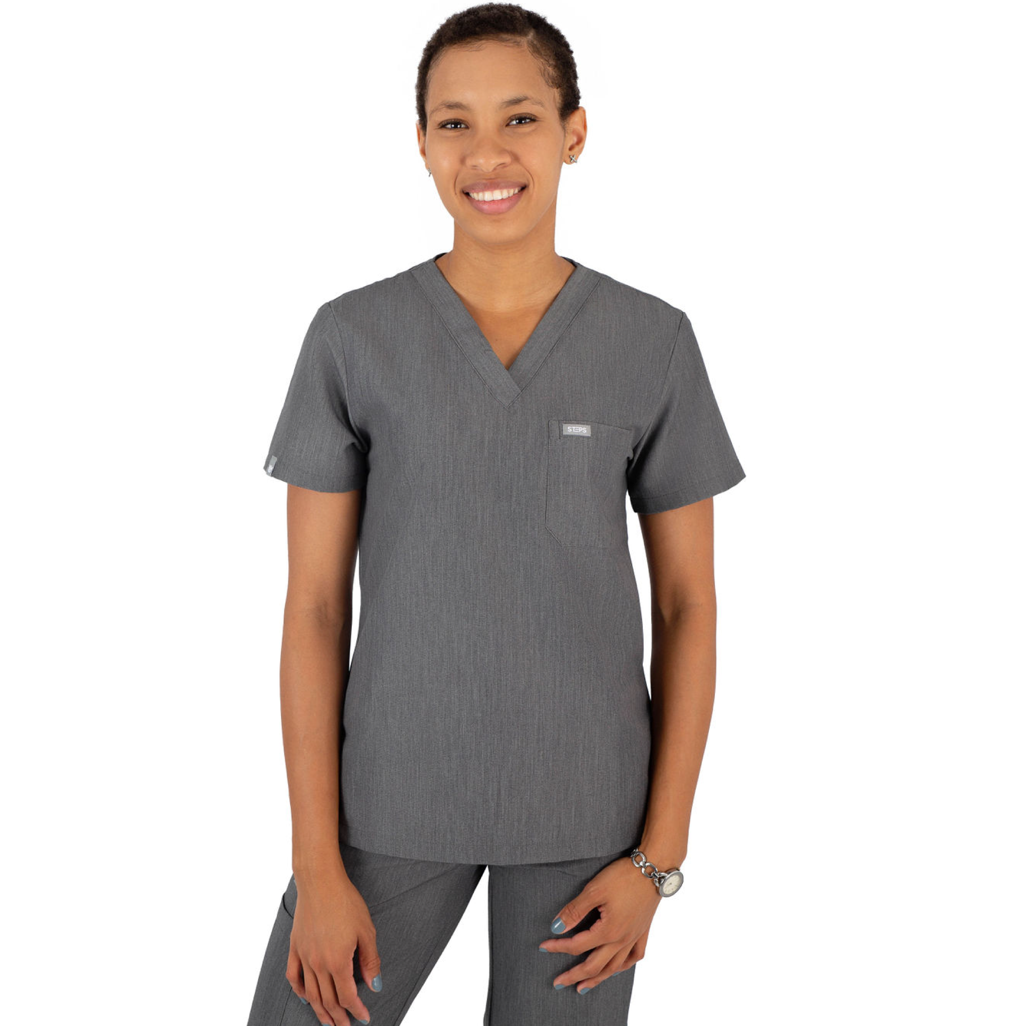 Core 2.0 Jane One-Pocket Scrub Top