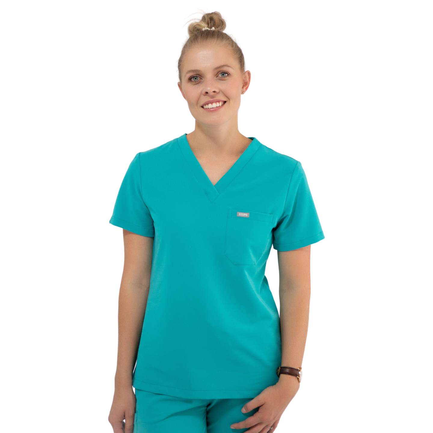 Core 2.0 Jane One-Pocket  Scrub Top