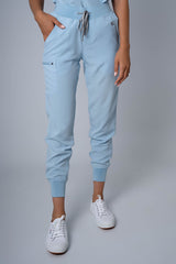 Seagull Ella Three-Pocket Scrub Top and Eva Jogger Set