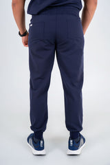 Essential Zac Jogger Scrub Pants - Navy