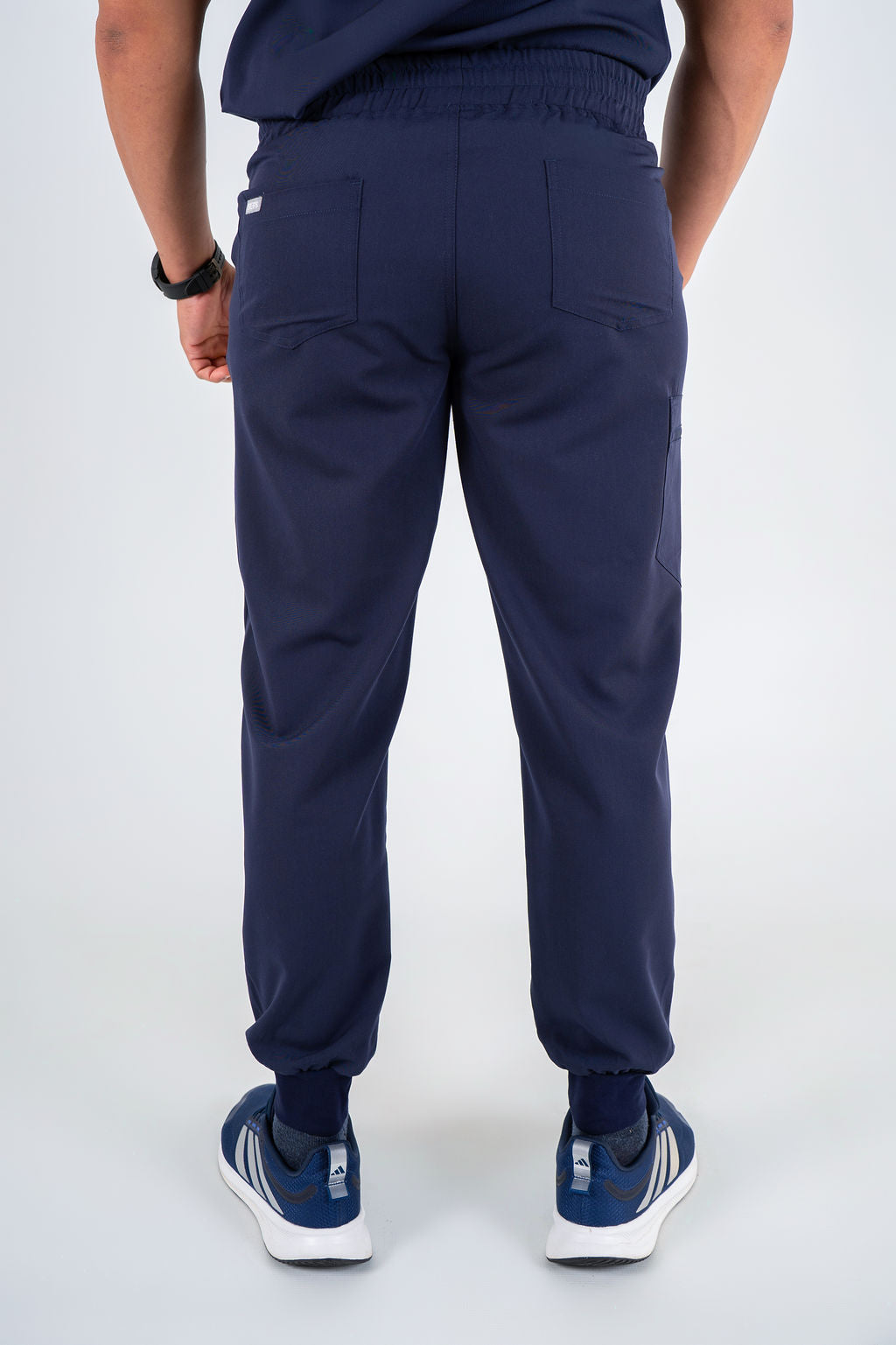 Essential Zac Jogger Scrub Pants - Navy
