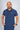 Navy Matteo Three-Pocket Scrub Top and Neo Jogger Set