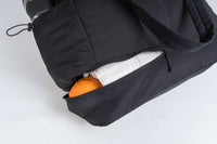 Quilted Tote Bag - Black