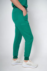Foliage Ella Three-Pocket Scrub Top and Eva Jogger Set