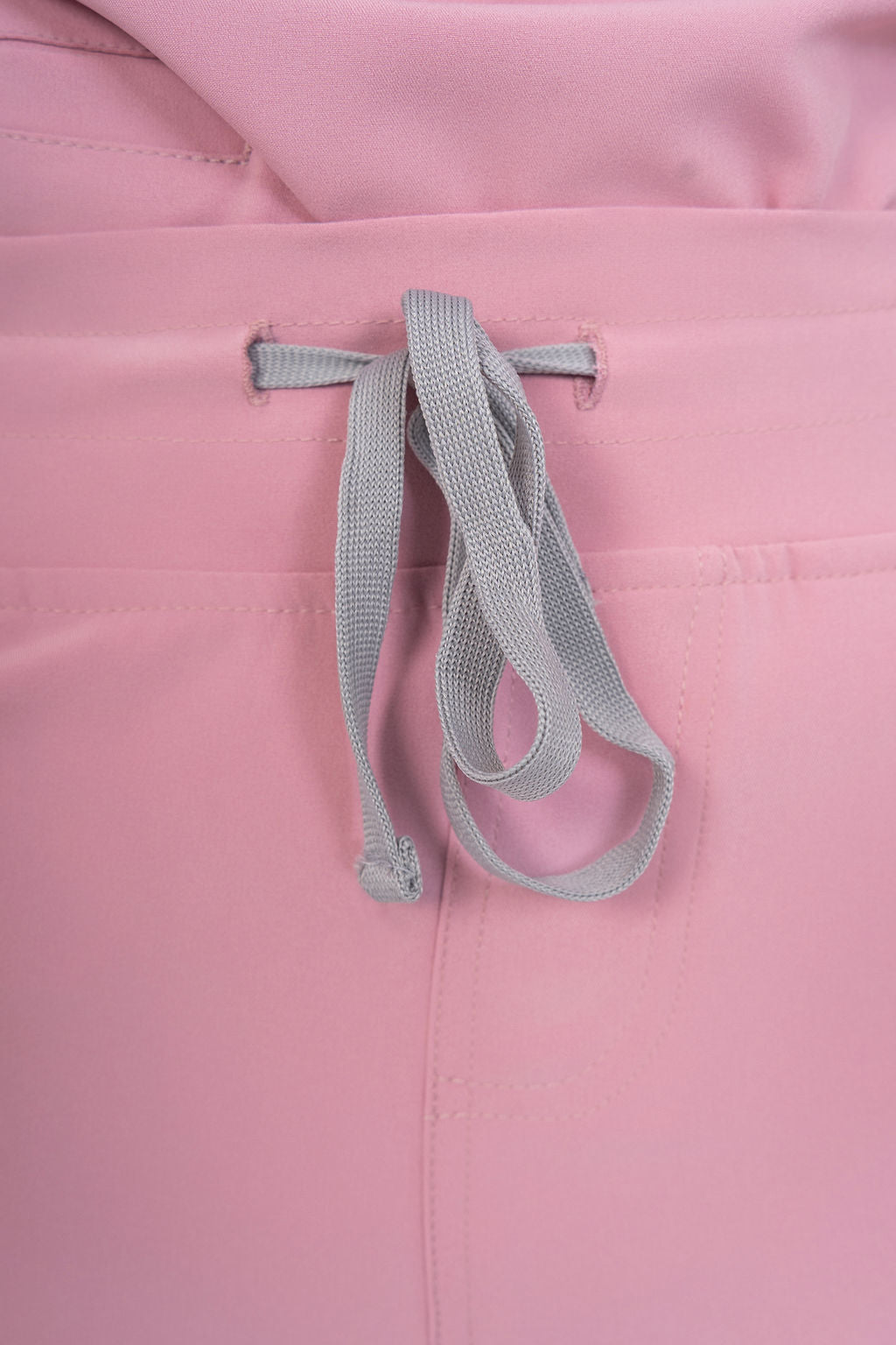Pastel Pink Amara Three-Pocket Scrub Top and Lara Jogger Set