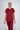 Amara Three-Pocket Scrub Top and Lara Jogger Set - Maroon