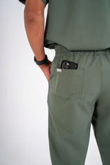 Essential Zac Jogger Scrub Pants - Eucalyptus