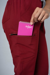 Rosewood Ella Three-Pocket Scrub Top and Eva Jogger Set