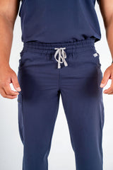 Essential Zac Jogger Scrub Pants - Navy