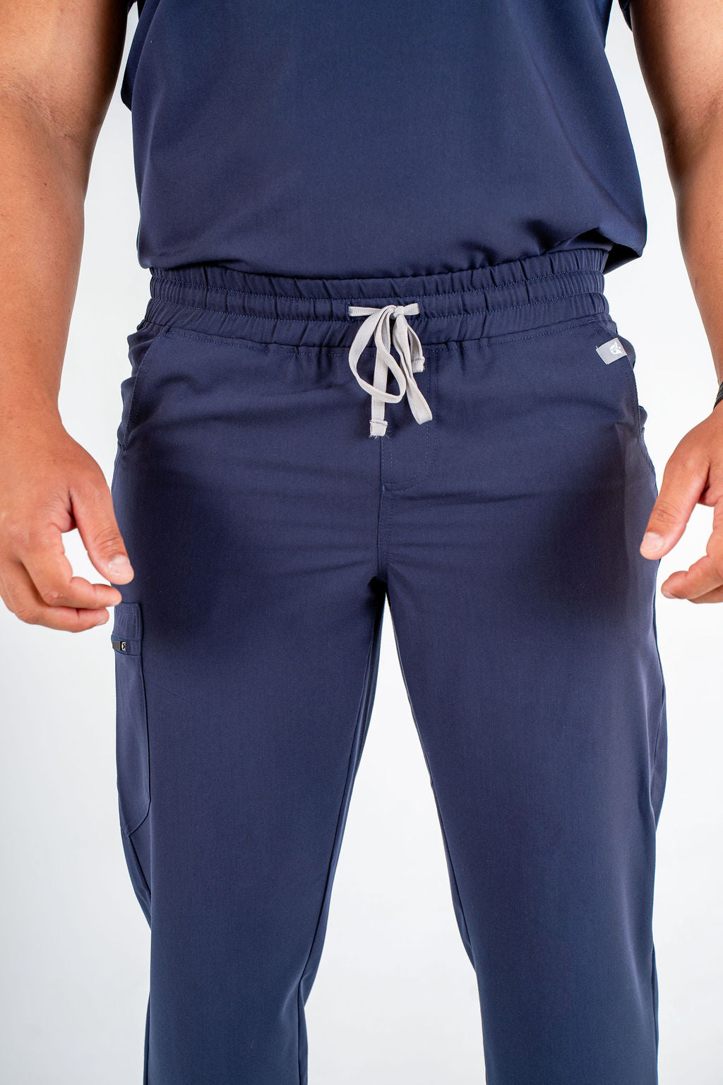 Essential Zac Jogger Scrub Pants - Navy
