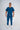 Essential Zac Jogger Scrub Pants - Carribean Blue
