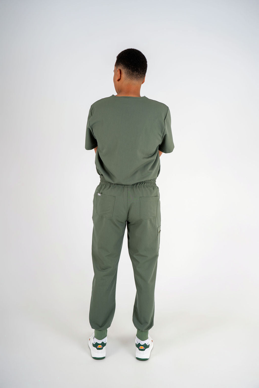 Essential Zac Jogger Scrub Pants - Eucalyptus