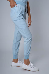 Seagull Ella Three-Pocket Scrub Top and Eva Jogger Set