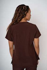 Cocoa Ella Three-Pocket Scrub Top and Eva Jogger Set