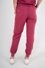 Essential Ava Jogger Scrub Pants - Grape