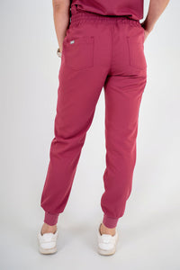 Essential Ava Jogger Scrub Pants - Grape