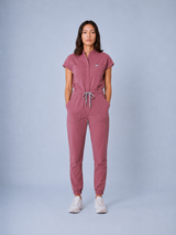 Essential Jude Scrub Jumpsuit - Mauve