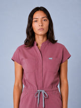 Essential Jude Scrub Jumpsuit - Mauve