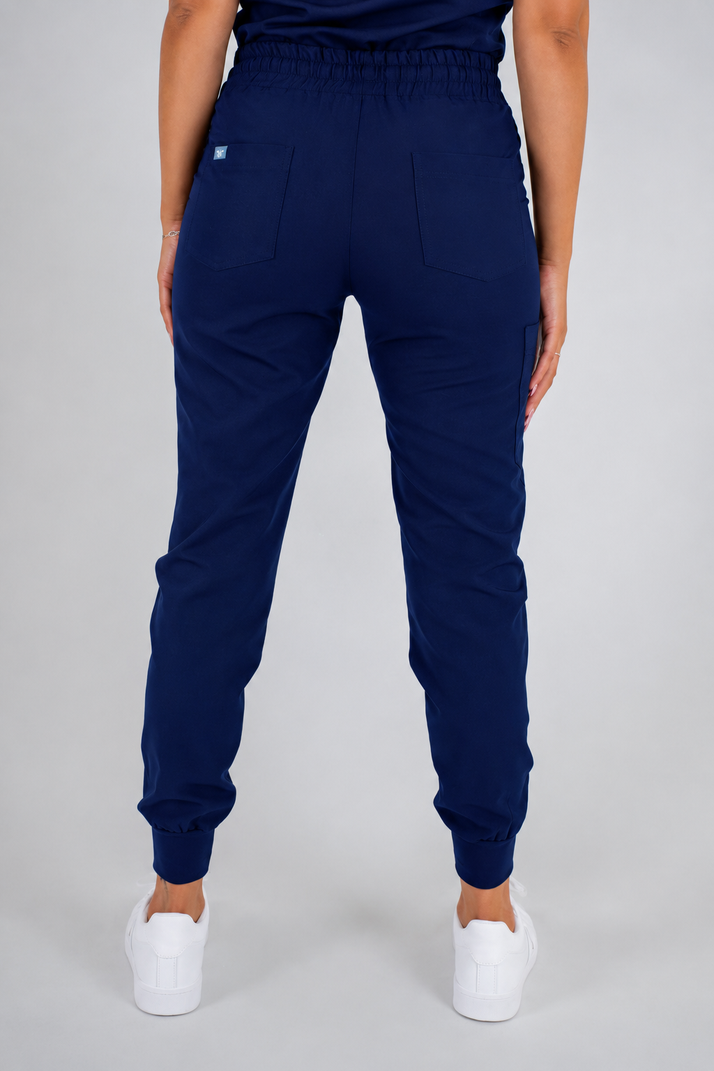 Essential Ava Jogger Scrub Pants - Navy