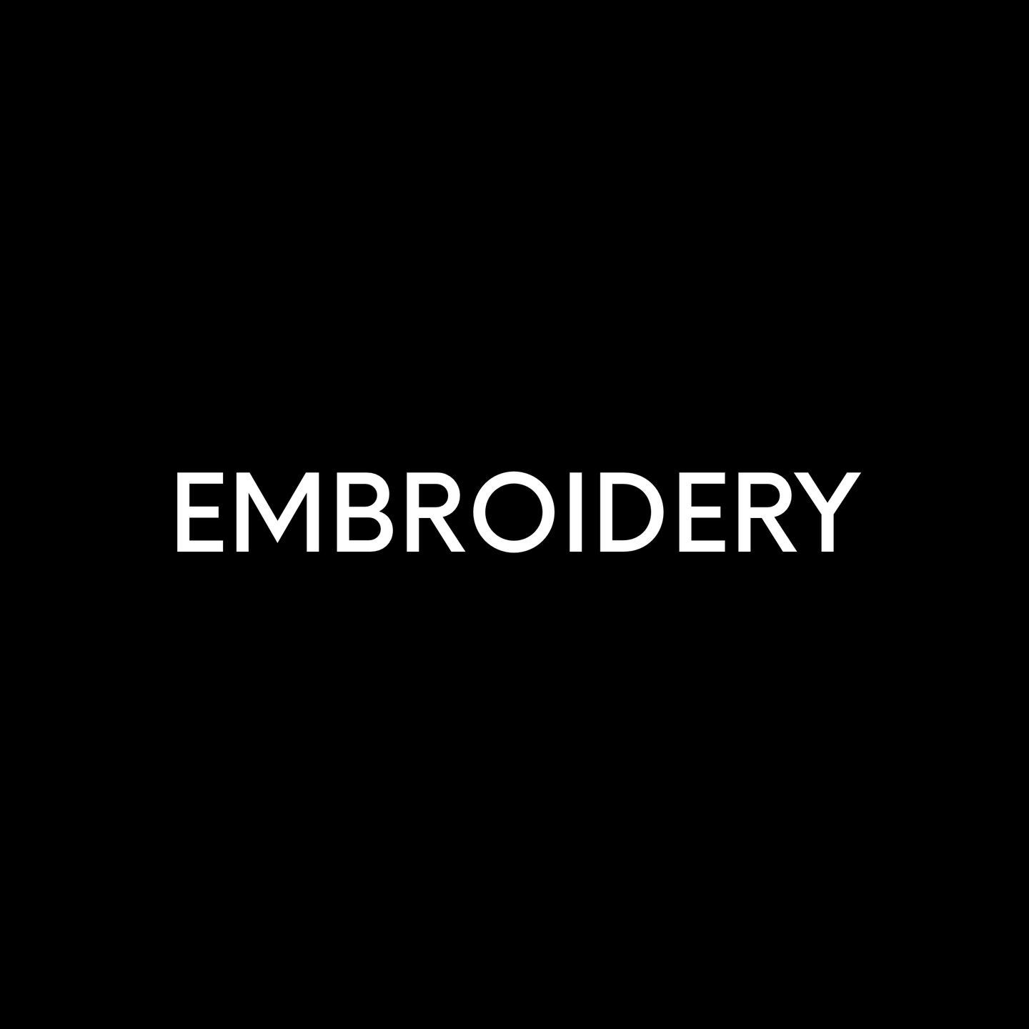 Add Embroidary: