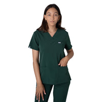 Core 2.0 Jane Three-Pocket  Scrub Top