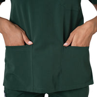 Core 2.0 Jane Three-Pocket  Scrub Top