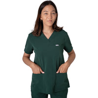 Core 2.0 Jane Three-Pocket  Scrub Top