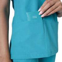 Core 2.0 Jane Three-Pocket  Scrub Top