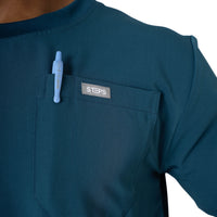 Core 2.0 Round-Neck Three-Pocket Scrub Top