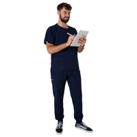 Core 2.0 Round-Neck Three-Pocket Scrub Top