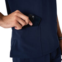 Core 2.0 Round-Neck Three-Pocket Scrub Top
