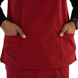 Core 2.0 Round-Neck Three-Pocket Scrub Top