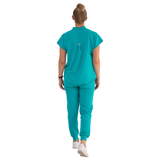 Core 2.0 Jude Mandarin Collar Two-Pocket Scrub Top