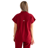 Core 2.0 Jude Mandarin Collar Two-Pocket Scrub Top