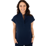 Core 2.0 Jude Mandarin Collar Two-Pocket Scrub Top