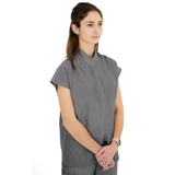 Core 2.0 Jude Mandarin Collar Two-Pocket Scrub Top