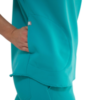Core 2.0 Jude Mandarin Collar Two-Pocket Scrub Top