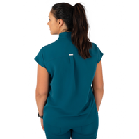 Core 2.0 Jude Mandarin Collar Two-Pocket Scrub Top