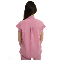 Core 2.0 Jude Mandarin Collar Two-Pocket Scrub Top