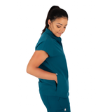 Core 2.0 Jude Mandarin Collar Two-Pocket Scrub Top