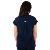 Core 2.0 Jude Mandarin Collar Two-Pocket Scrub Top