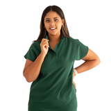 Core 2.0 Jude Mandarin Collar Two-Pocket Scrub Top