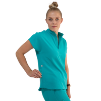 Core 2.0 Jude Mandarin Collar Two-Pocket Scrub Top